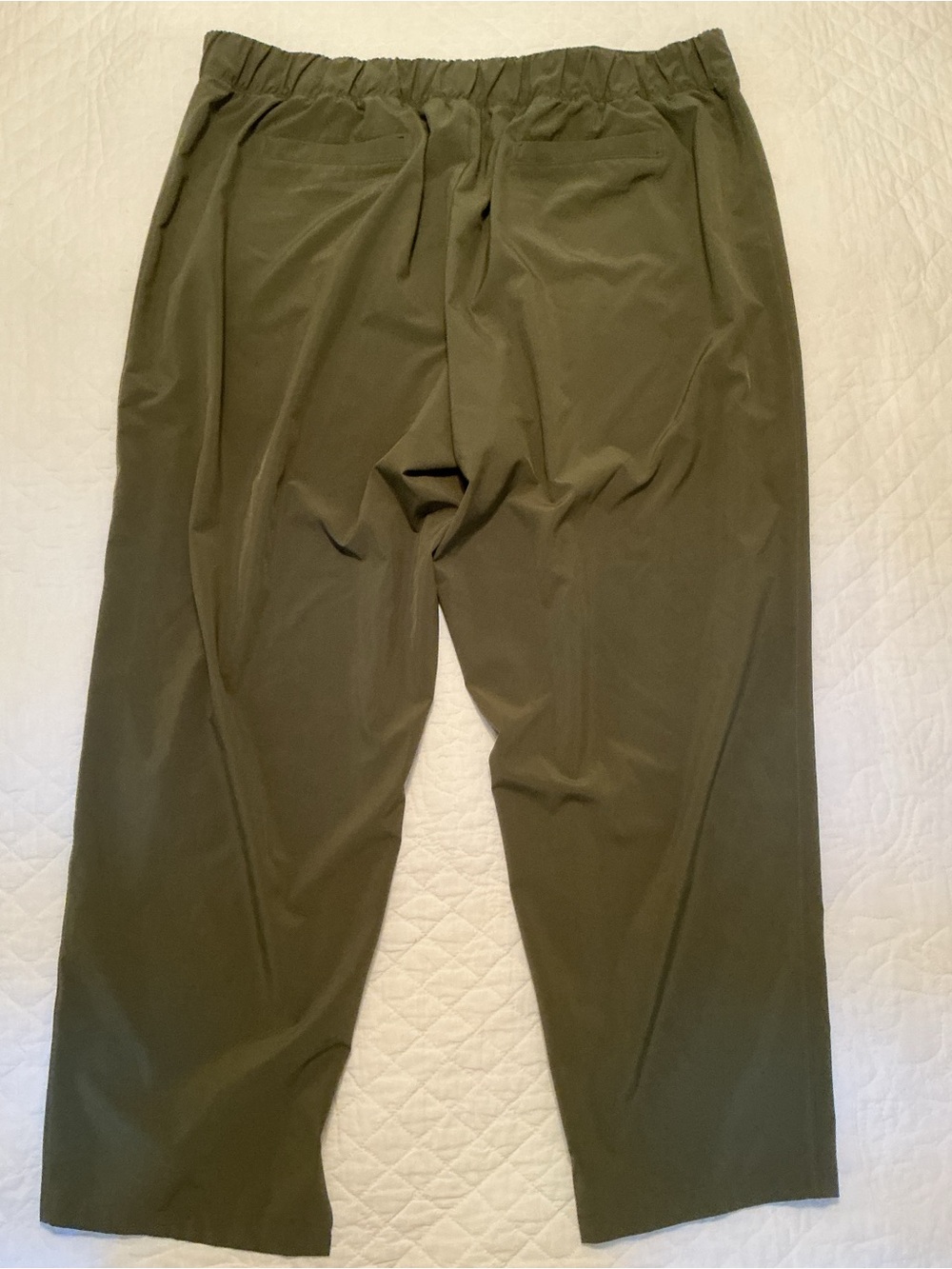 CALIA Women's 2X Truelight Straight Leg Pant, Dark Olive - Picture 9 of 15